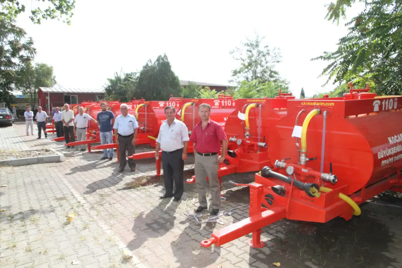 Kocaeli'de 24 Kırsal Mahalleye Su Tankeri Hizmeti Sağlandı