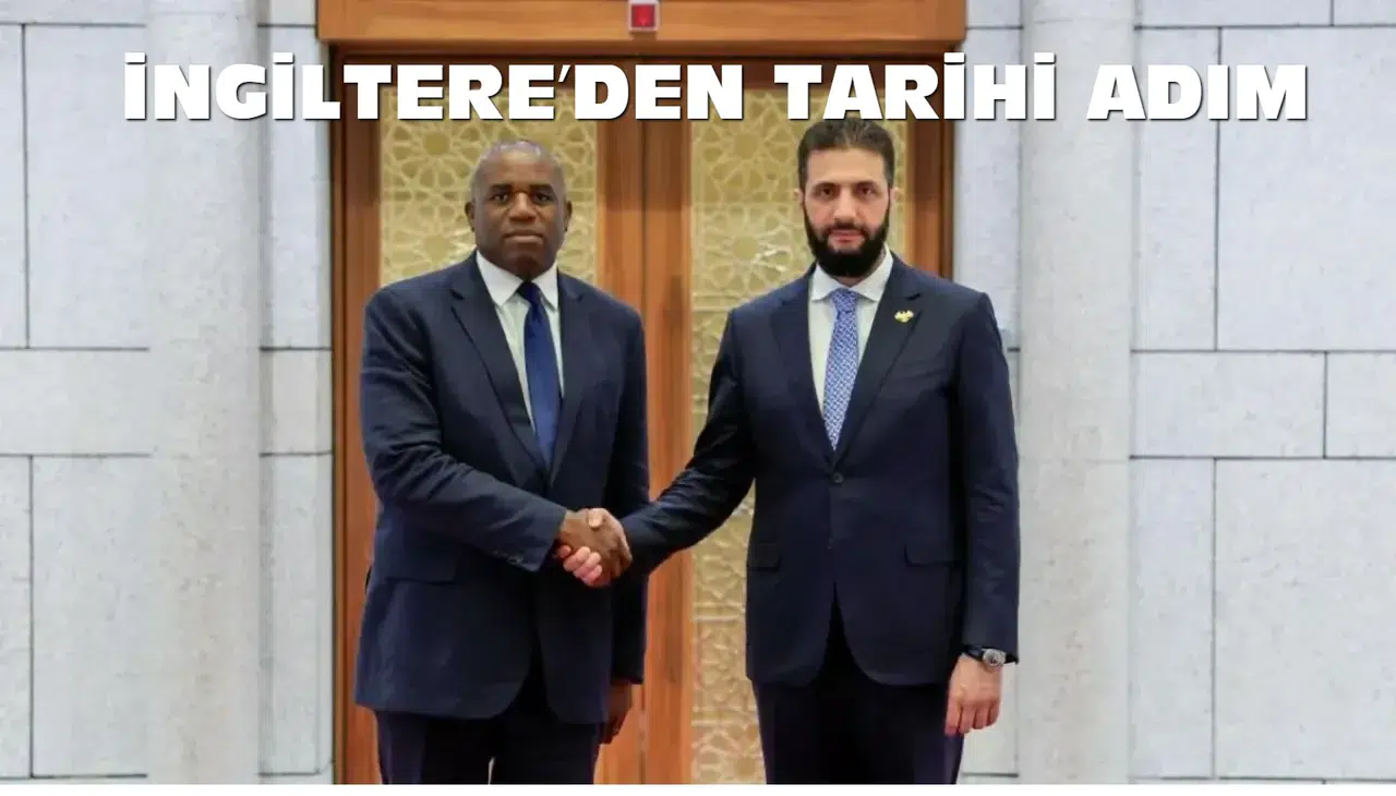 İngiltere Dışişleri Bakanı Lammy, Şam'da Önemli Temaslarda Bulundu