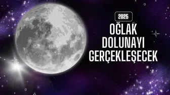 Oğlak Dolunayı'nın Tarihi ve Saati Açıklandı! Ne Zaman Gerçekleşecek?