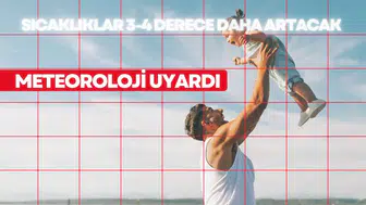 Meteoroloji'den kritik uyarı: Sıcaklık 4-6 derece daha artacak