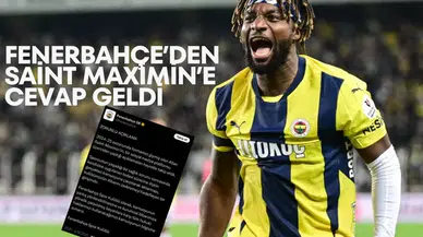 Fenerbahçe'den Allan Saint Maximin Açıklaması: Hayretle Takip Ettik
