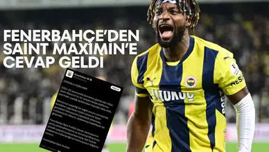 Fenerbahçe'den Allan Saint Maximin Açıklaması: Hayretle Takip Ettik