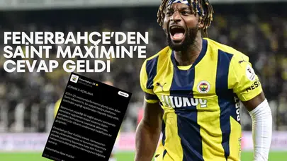 Fenerbahçe'den Allan Saint Maximin Açıklaması: Hayretle Takip Ettik