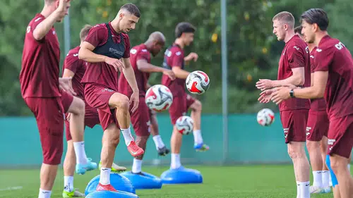 Trabzonspor Yoğun Çift Antrenman Programıyla Hızla Form Tutuyor