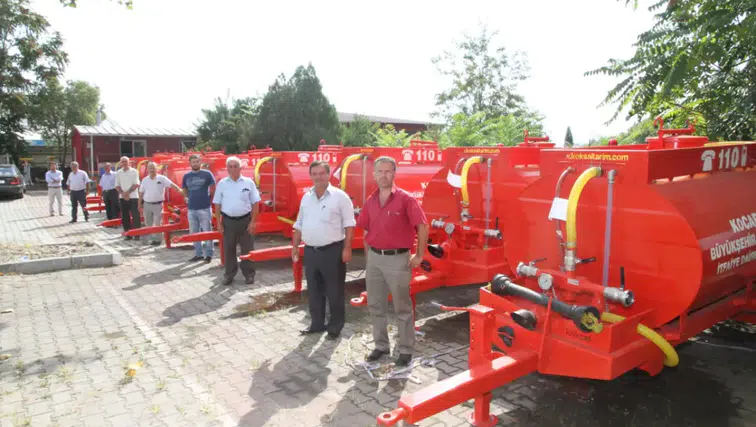 Kocaeli'de 24 Kırsal Mahalleye Su Tankeri Hizmeti Sağlandı