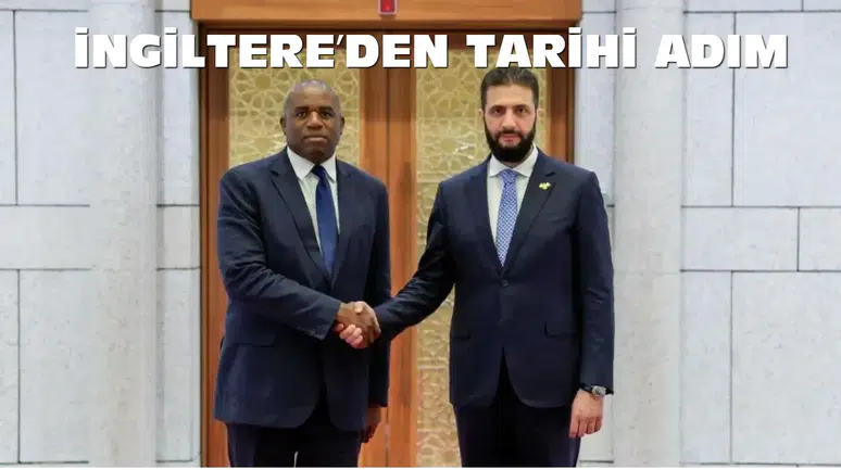 İngiltere Dışişleri Bakanı Lammy, Şam'da Önemli Temaslarda Bulundu